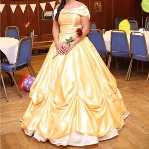 One of a kind handmade adult belle dress